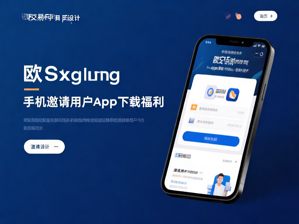 欧交易所APP界面展示 - 邀请用户手机福利